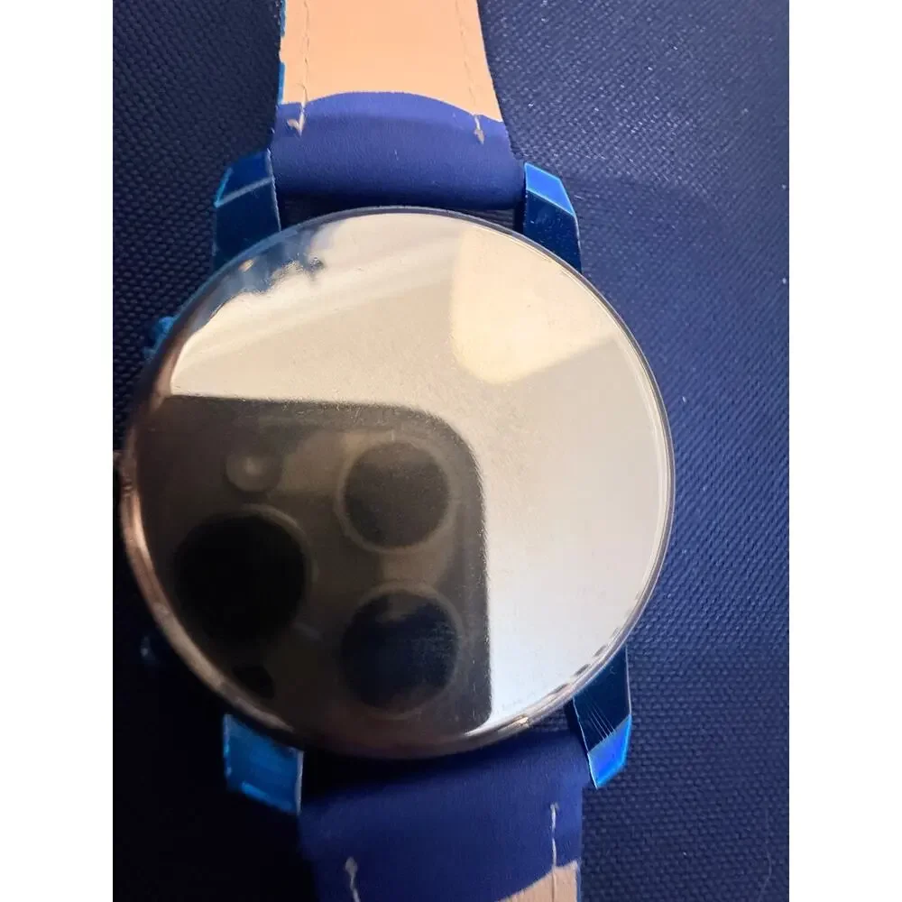 Shaarms Blue Men’s Fashion Watch WORKS